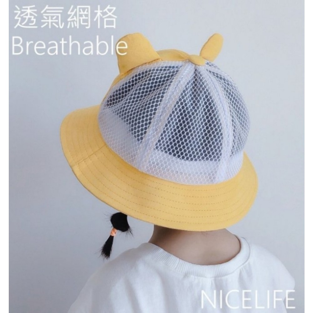 【BW5153】 韓國超可愛透氣網洞漁夫帽防晒 防曬 漁夫帽 透氣洞洞設計